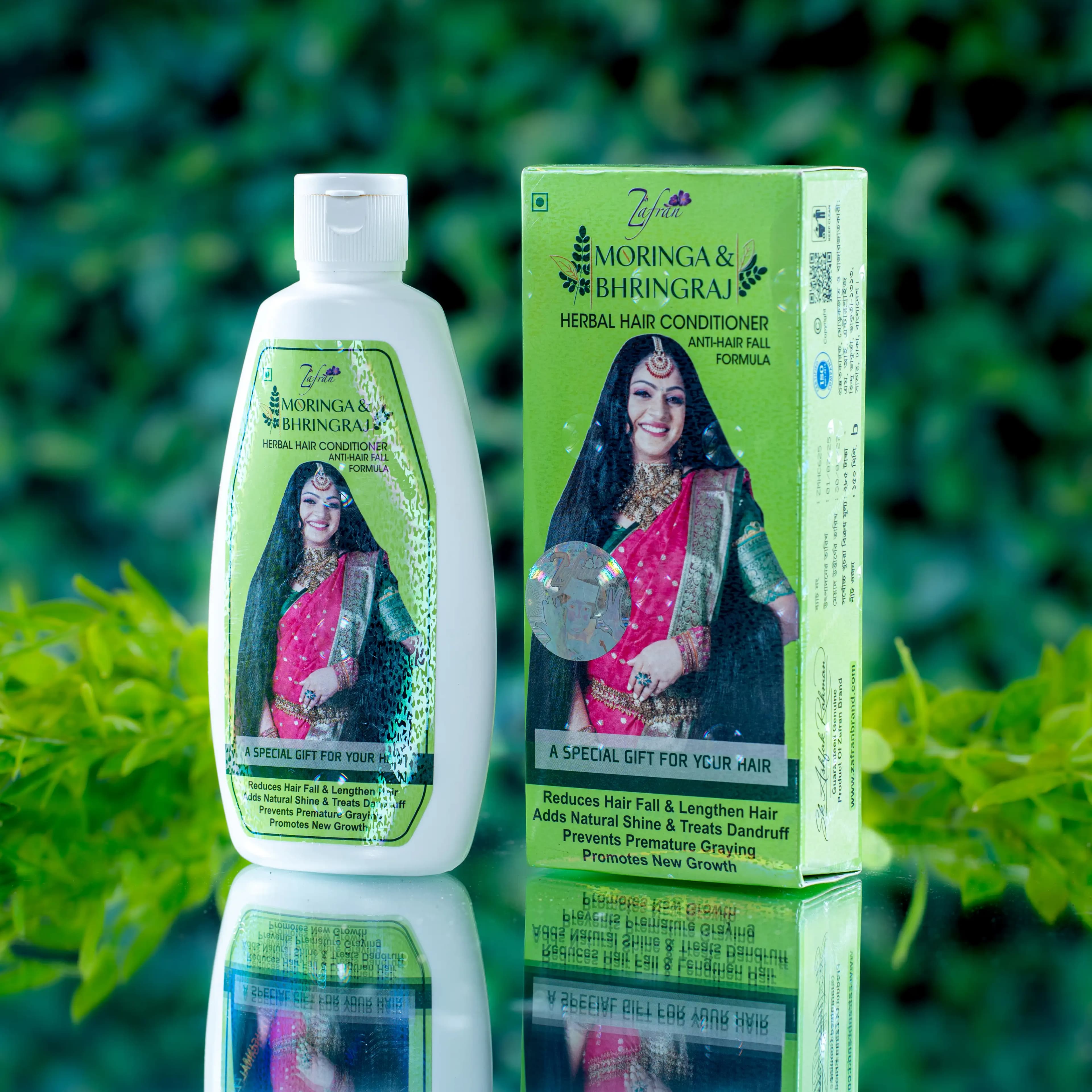 Zafran Moringa & Bhringraj Conditioner (Green)